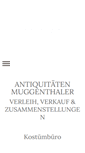 Mobile Screenshot of antiquitaeten-muggenthaler.de